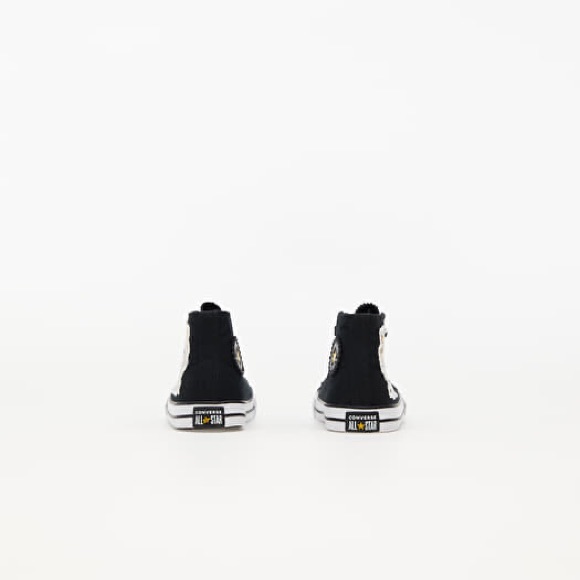 New Converse x Basquiat Chuck Taylor All Star Hi Top Black "Dino" Sneaker - Picture 3 of 11